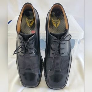 Beautiful Michael Toschi Mens Leather Shoes.  Made in Italy. S:8 Excellent cond.